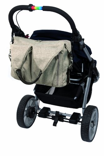 Lässig Wickeltasche Green Label Neckline Bag, choco mélange4