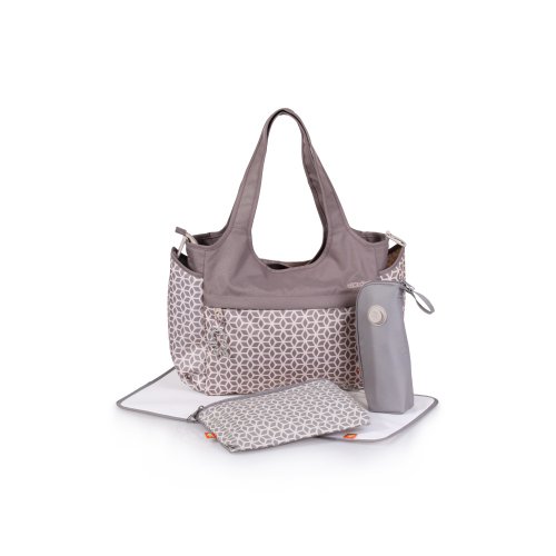 Okiedog Wickeltasche Khanda Celeb - weiß/taupe2