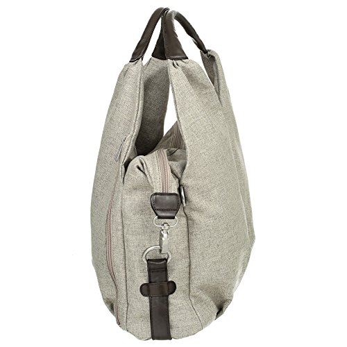 Lässig Wickeltasche Green Label Neckline Bag, choco mélange9
