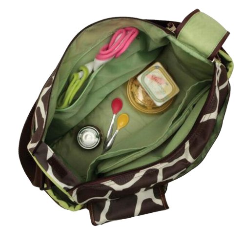 Multifunktionale Baby Windel Windel Wickeltasche Mama Handtasche Giraffen Muster3