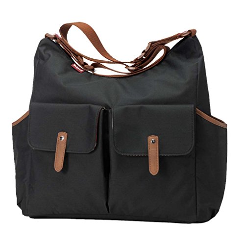 Babymel Wickeltasche Frankie in schwarz