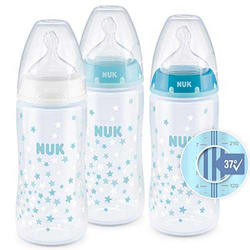 NUK First Choice Babyflaschen Set blau